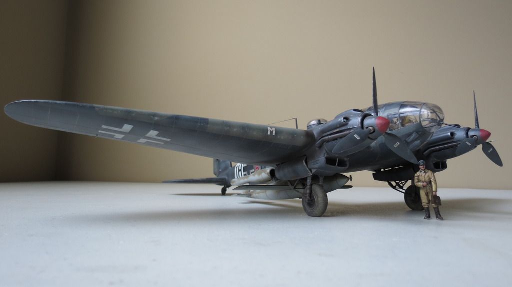 Monogram 1/48 Pro-Modeler Heinkel He 111H-22 With V1 Rocket